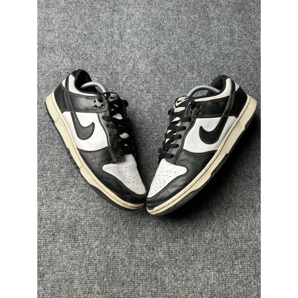 Mens Nike Dunk Low Black White Panda DD1391-100, Size US 9.5